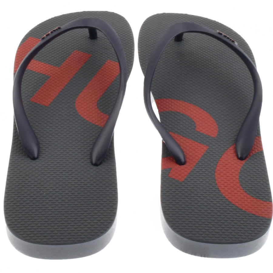 Alternative Image for ProductHUGO On Fire Flip Flops Navy3